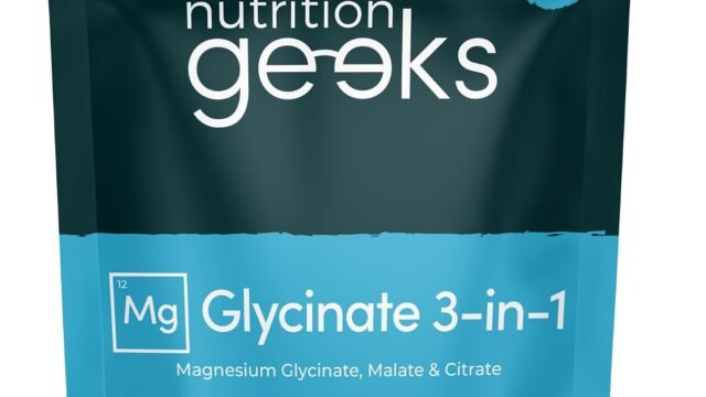 Nutrition Geeks Magnesium Glycinate 3-in-1 review: good value — but the 1800 mg on the front isn’t magnesium